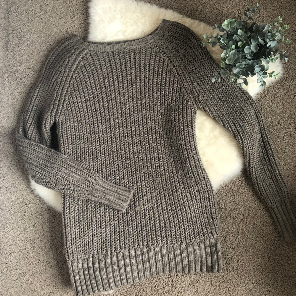 American Eagle Chunky Knit Jegging Sweater